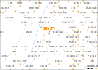 map of Nne Oyi