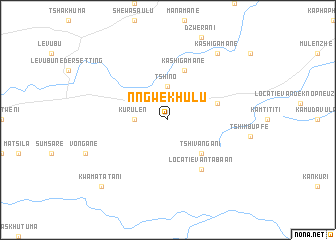 map of Nngwekhulu