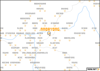 map of Nnoayong