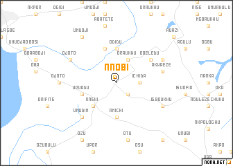 map of Nnobi