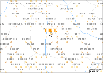 map of Nnono