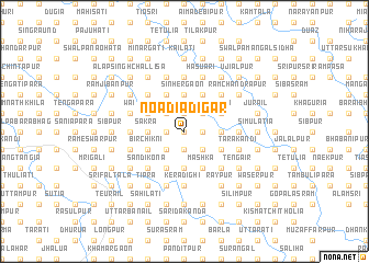map of Noādia Digar