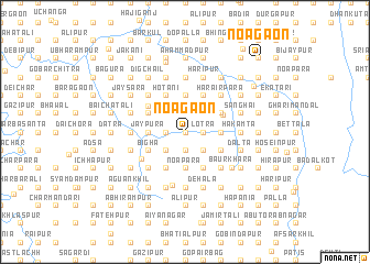 map of Noāgaon