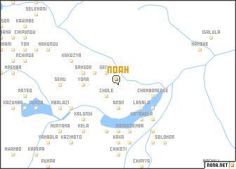 map of Noah