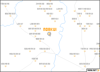 map of Noakui