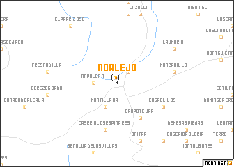 map of Noalejo