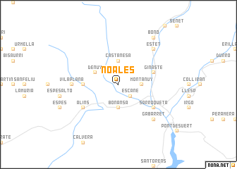 map of Noales