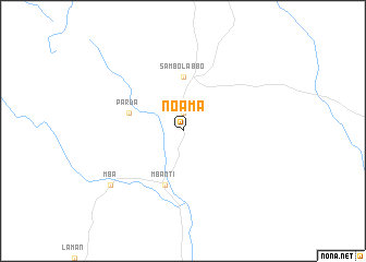 map of Noama