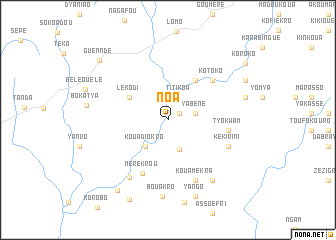 map of Noa