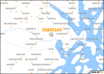 map of Nobandam