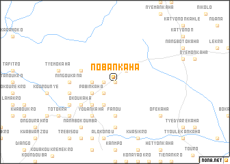 map of Nobankaha