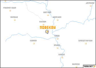 map of Nobekaw