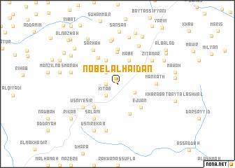 map of Nobel al Haidan