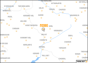 map of Nŏbe