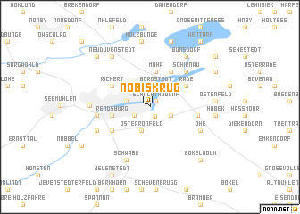 map of Nobiskrug