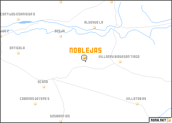 map of Noblejas