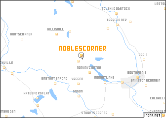 map of Nobles Corner