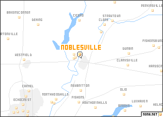 map of Noblesville