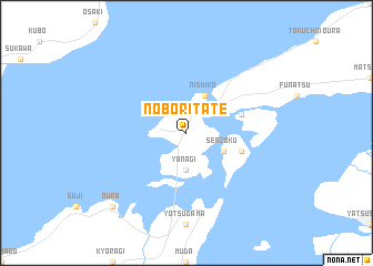 map of Noboritate