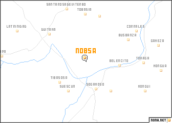 map of Nobsa