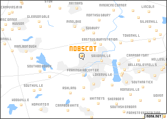 map of Nobscot