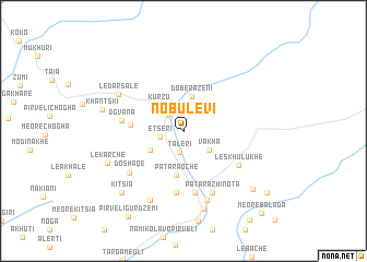 map of Nobulevi