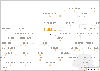 map of Noc Ac