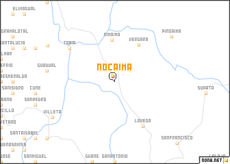 map of Nocaima