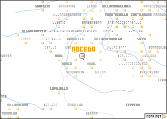 map of Noceda