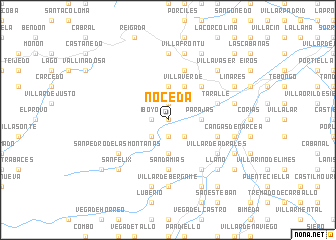 map of Noceda