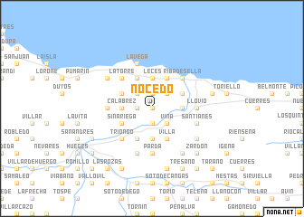 map of Nocedo