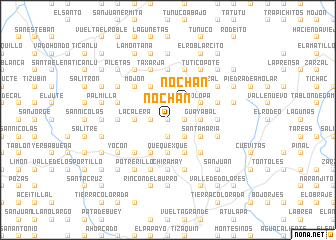 map of Nochán