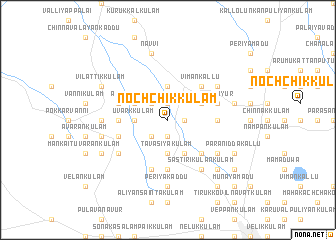 map of Nochchikkulam