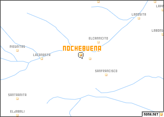 map of Nochebuena