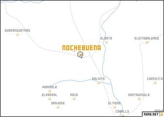 map of Noche Buena