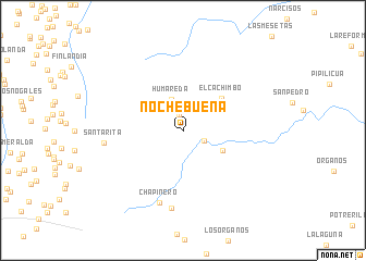 map of Nochebuena