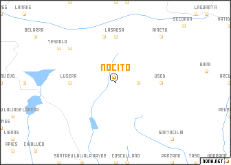 map of Nocito