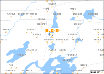 map of Nockarp