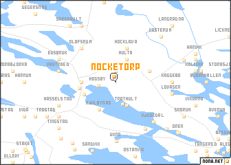 map of Nocketorp