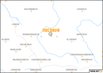 map of Nocoava
