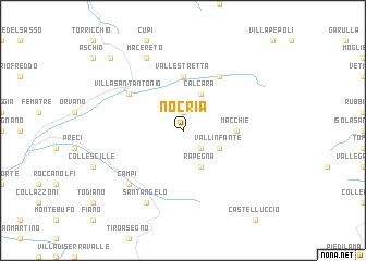 map of Nocria