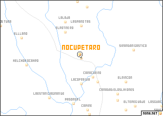 map of Nocupétaro