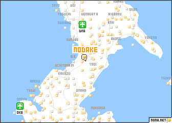 map of Nodake