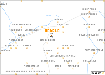 map of Nódalo