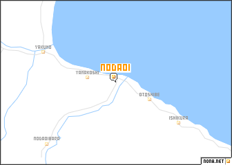 map of Nodaoi