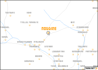 map of Noddiré