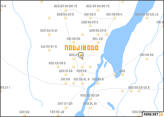 map of Nodjibodo