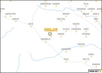 map of Nodjir