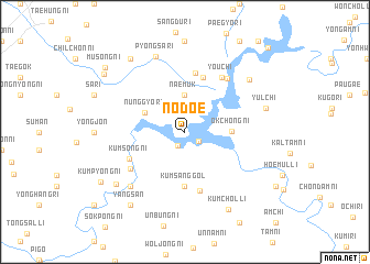 map of Nŏdoe