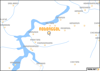 map of Nodonggol